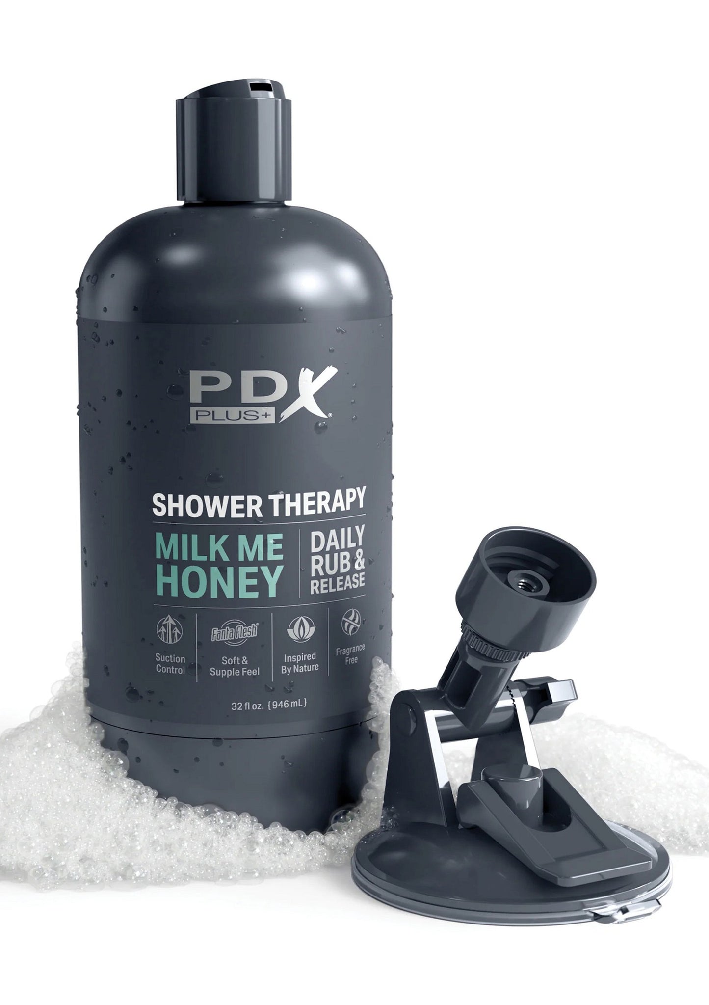 Pipedream PDX Plus Shower Therapy Milk Me Honey SKIN - 4