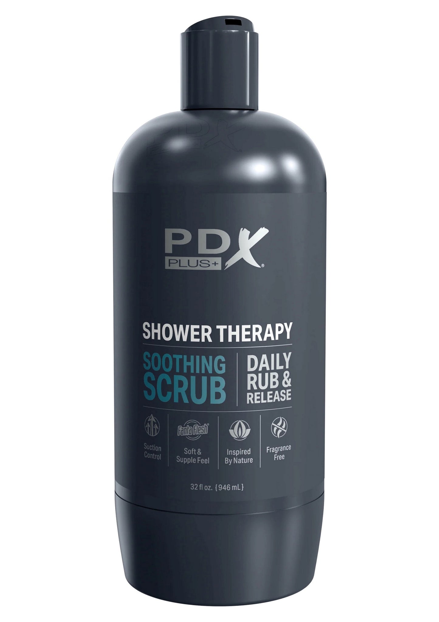 Pipedream PDX Plus Shower Therapy Soothing Scrub SKIN - 0