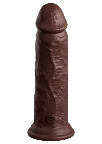 Pipedream King Cock Elite 8' 2Density Silicone Cock BROWN - 5