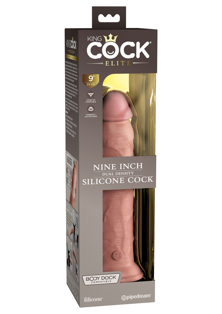 Pipedream King Cock Elite 9' 2Density Silicone Cock SKIN - 6