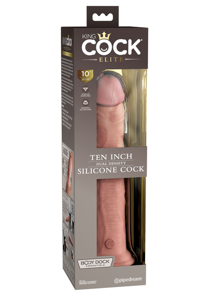 Pipedream King Cock Elite 10' 2Density Silicone Cock SKIN - 5