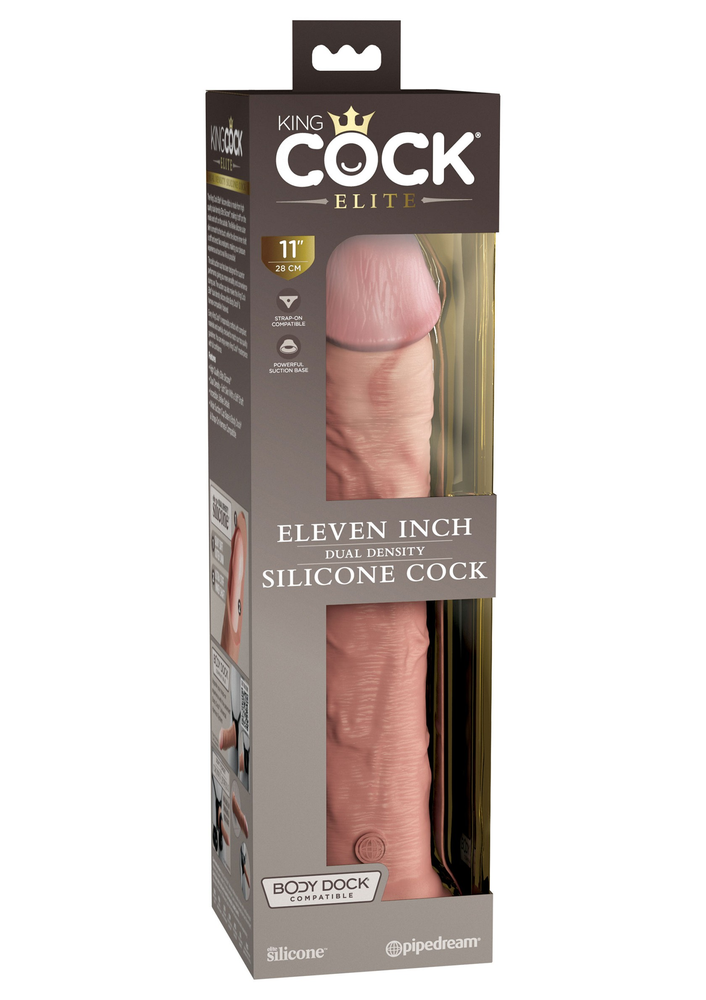 Pipedream King Cock Elite 11' 2Density Silicone Cock SKIN - 6