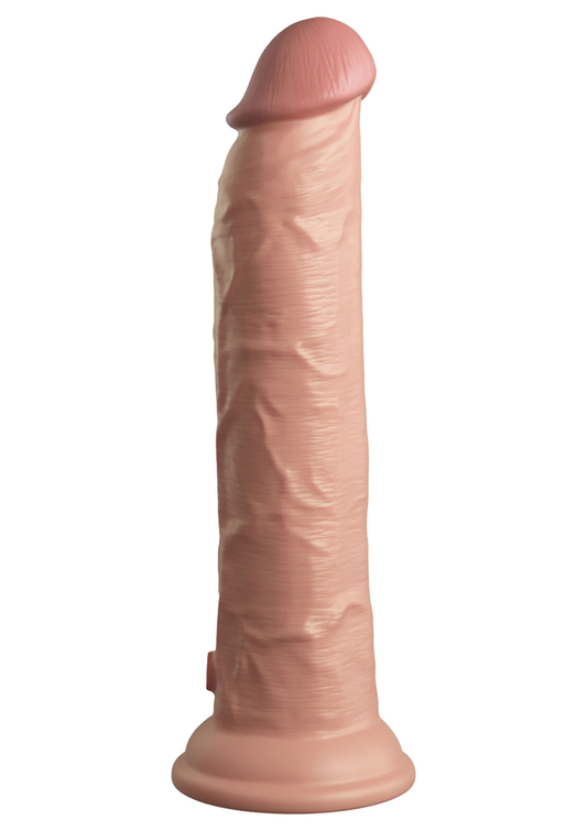 Pipedream King Cock Elite - 9' Vibrating Silicone Dual Density Cock with Remote