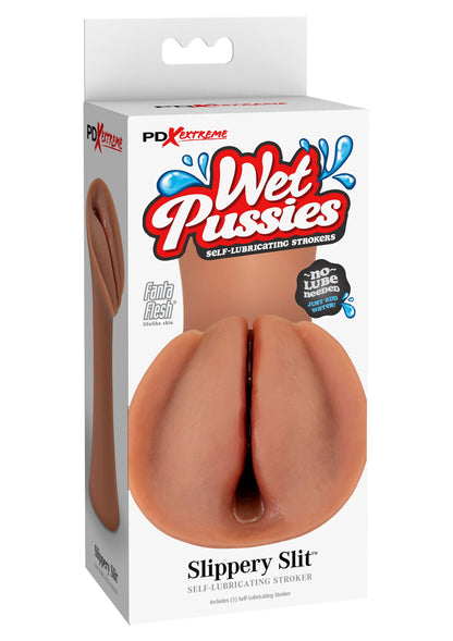 Pipedream PDX Extreme Wet Pussies - Slippery Slit CARAMEL - 2