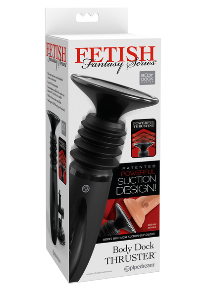 Pipedream Fetish Fantasy Body Dock Handheld Thruster BLACK - 1