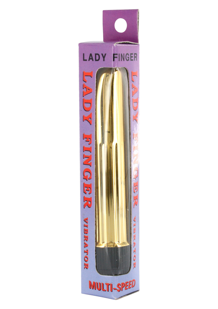 Seven Creations Ladyfinger Mini Vibrator GOLD - 0