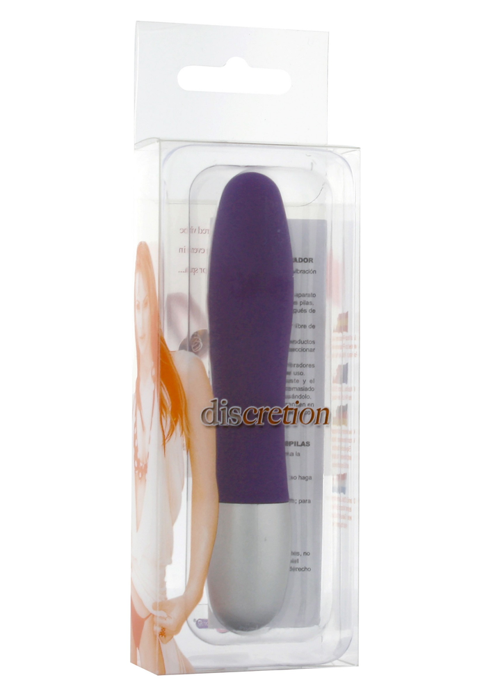 Seven Creations Discretion Probe Vibrator PURPLE - 0