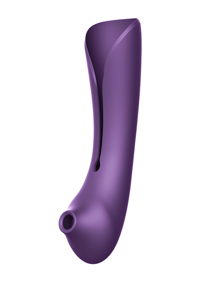 Zalo Queen Set Pulse Wave Clit Stim PURPLE - 1