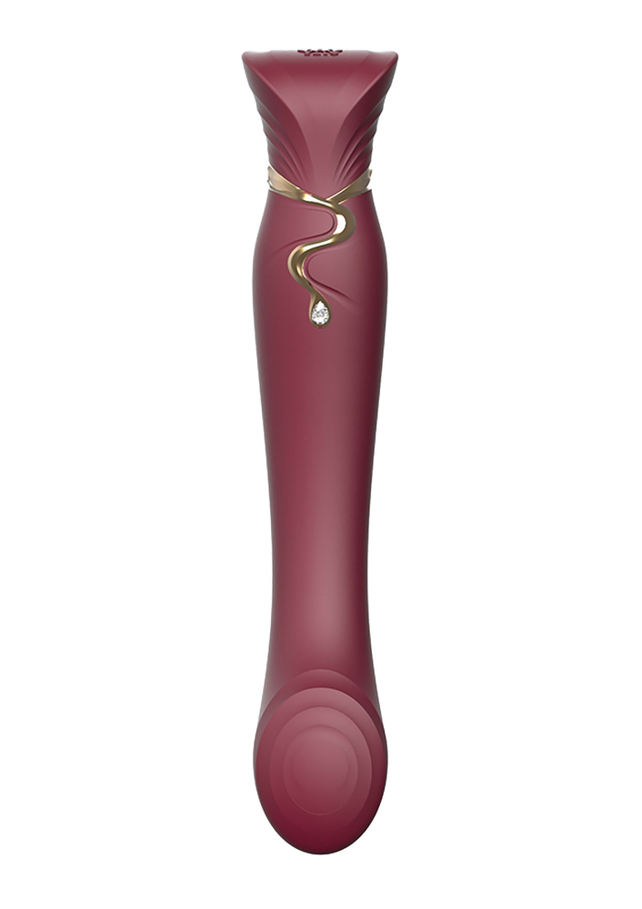 Zalo Queen Set Pulse Wave Clit Stim RED - 5