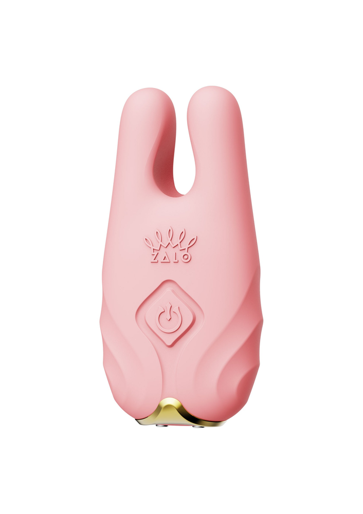 Zalo Nave Vibrating Nipple Clamps PINK - 2