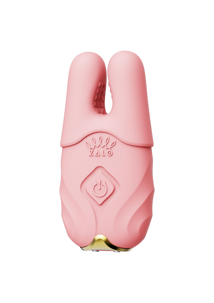 Zalo Nave Vibrating Nipple Clamps PINK - 3