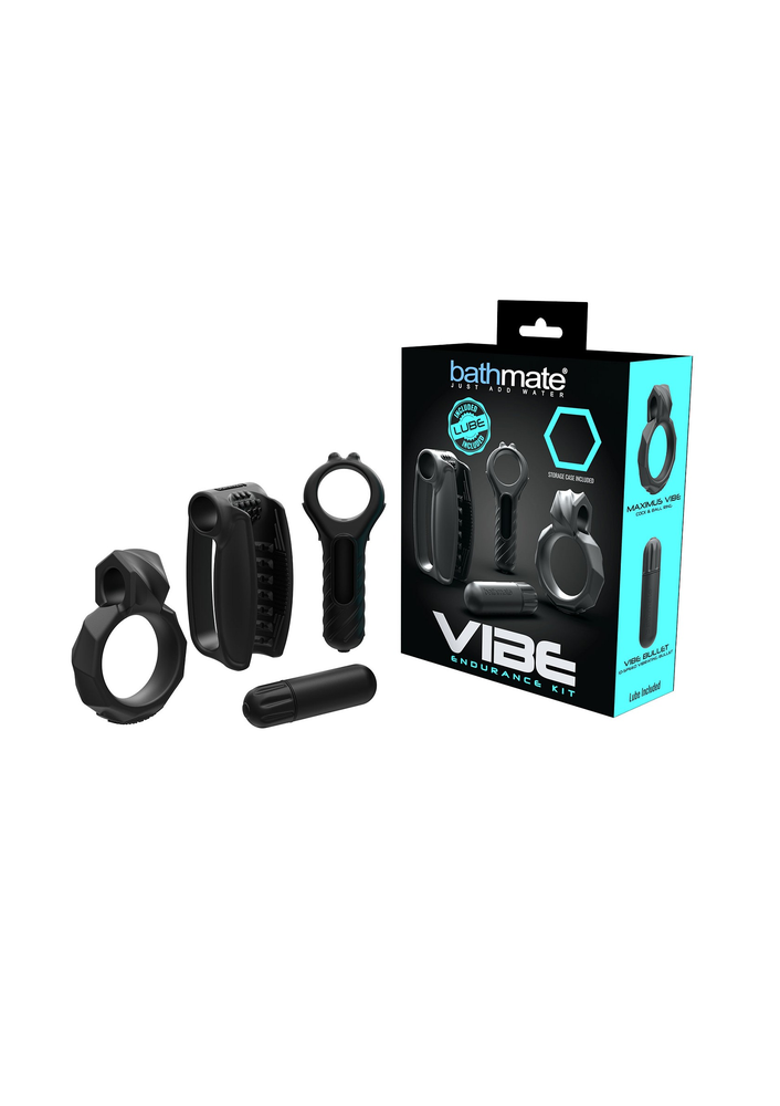 Bathmate Vibe Endurance Kit 4pcs BLACK - 2