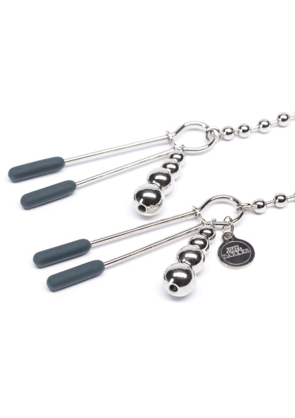 Chained Nipple Clamps SILVER - 2