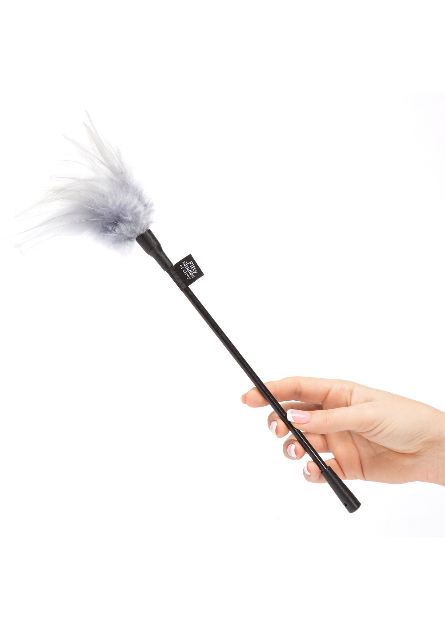 Tease Feather Tickler GREY - 2