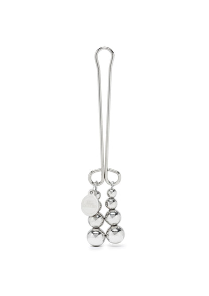 Beaded Clitoral Clamp SILVER - 2