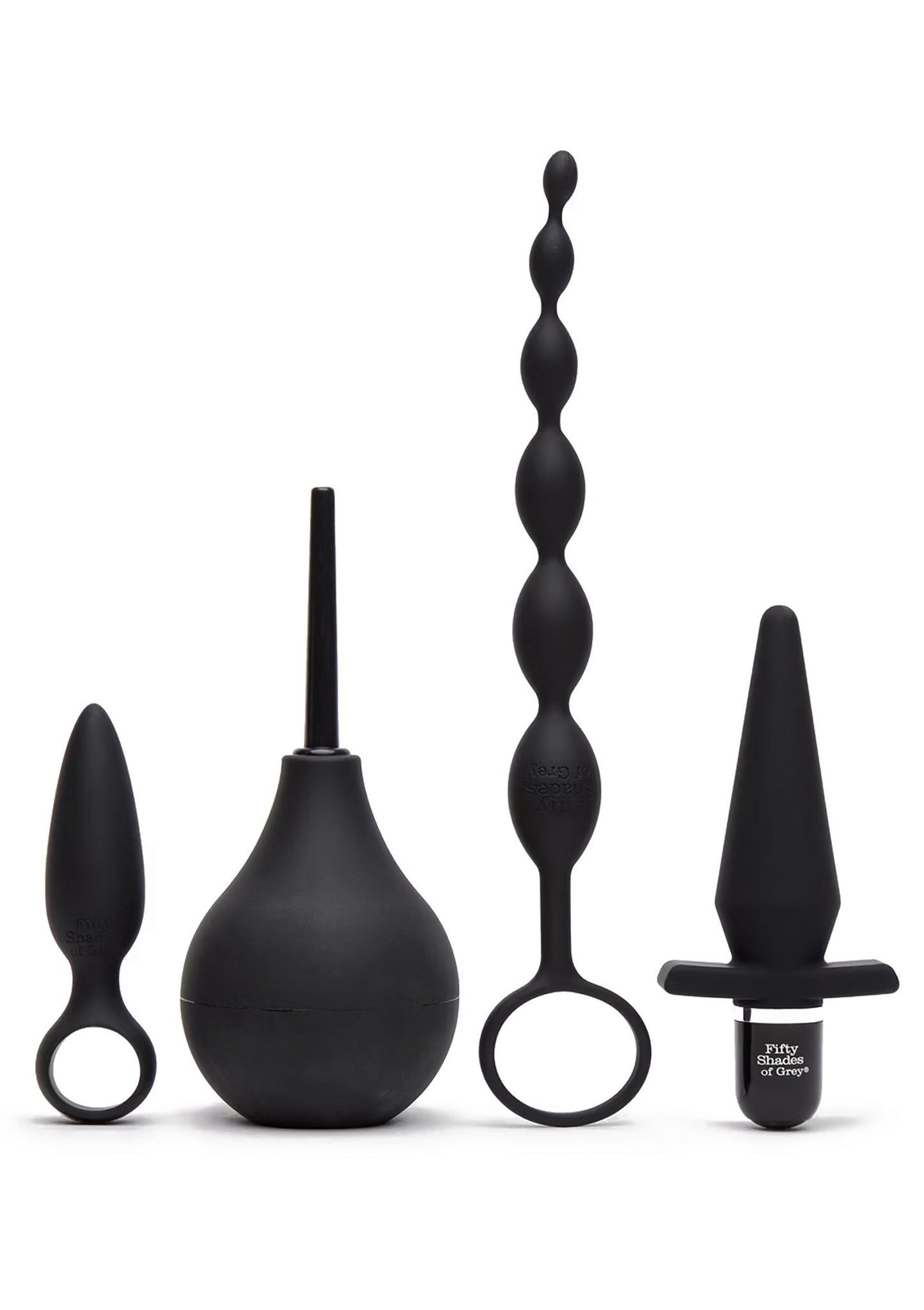 Anal Kit 4 Pcs BLACK - 5