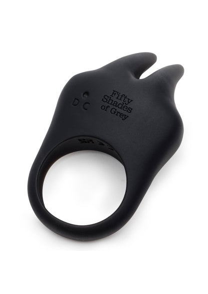 Vibrating Love Ring BLACK - 1