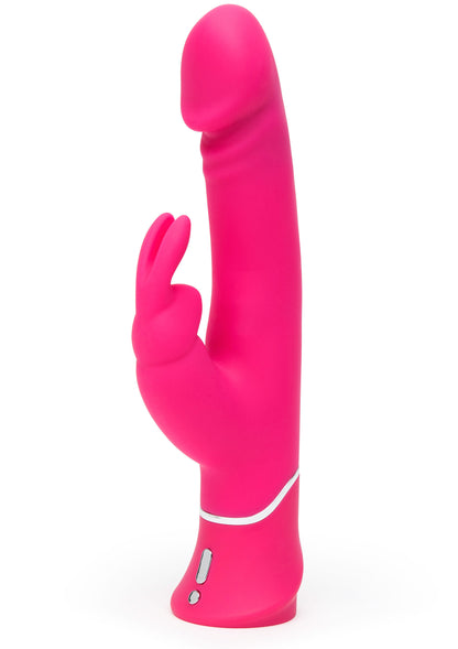 Happy Rabbit Realistic Dual-Density Vibrator PINK - 2