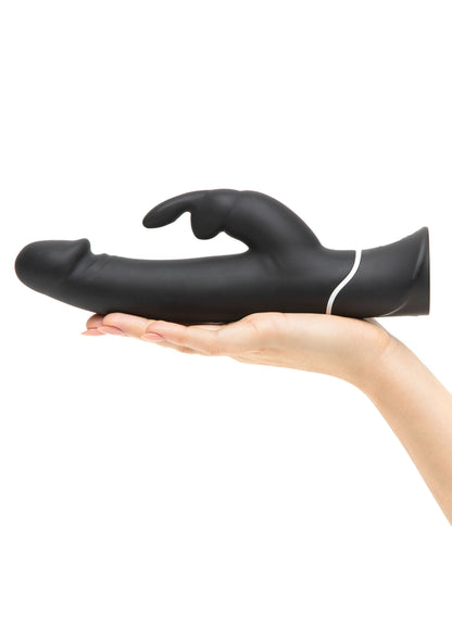 Happy Rabbit Realistic Vibrator BLACK - 2