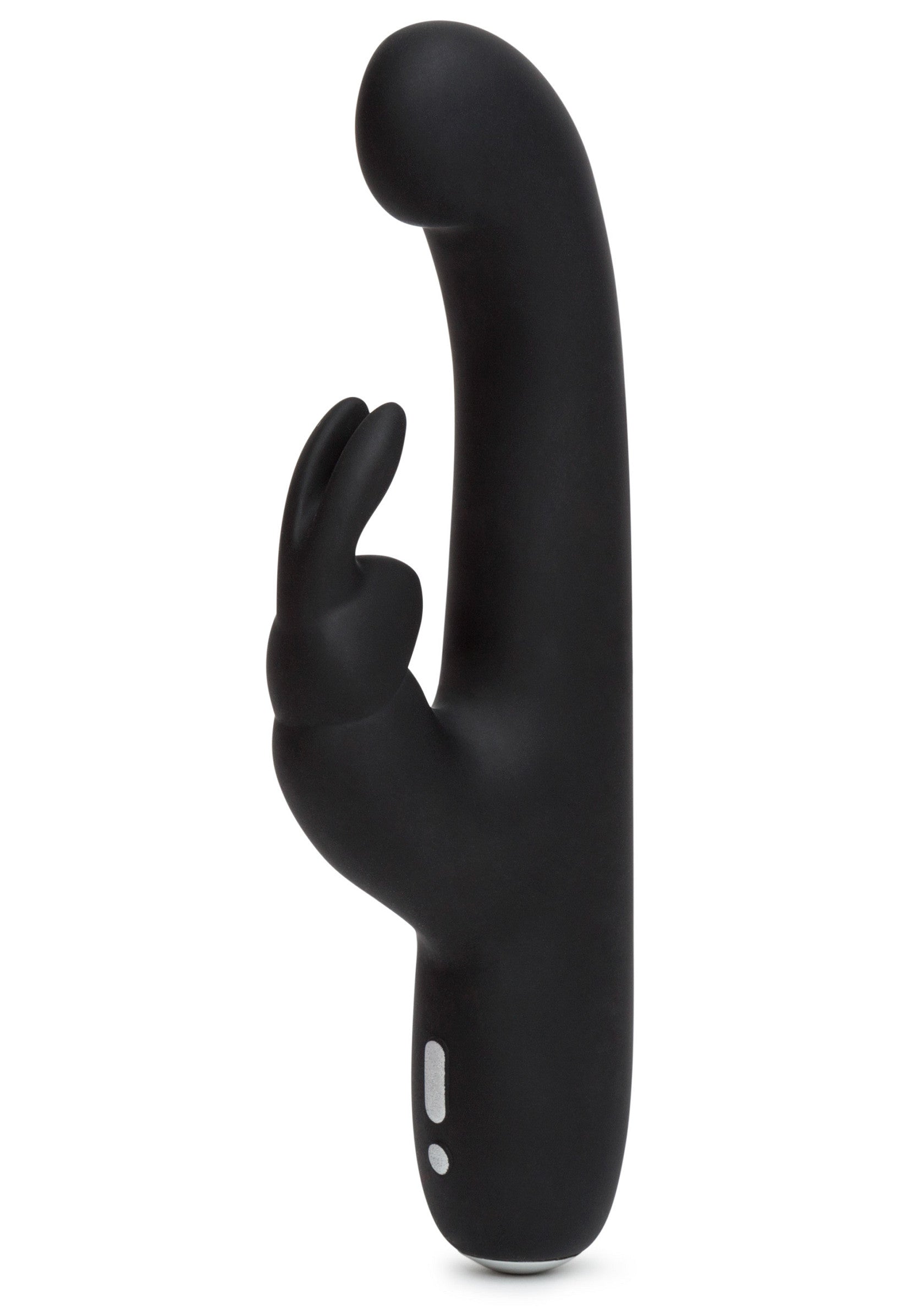 Happy Rabbit Slimline G-Spot Vibrator BLACK - 1