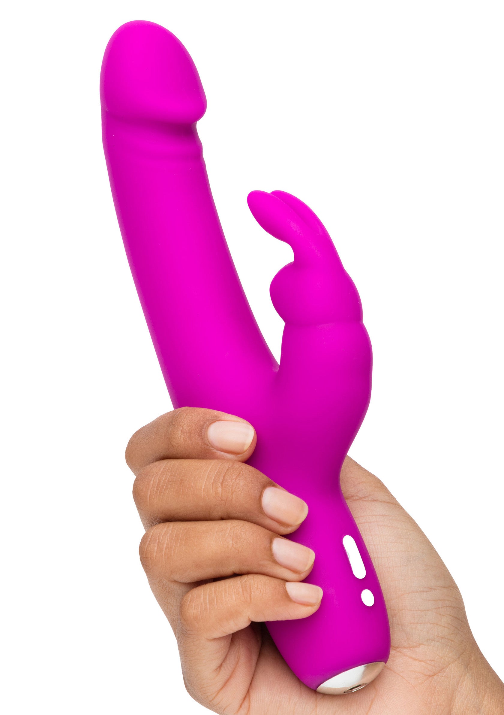 Happy Rabbit Slimline Realistic Vibrator PURPLE - 8