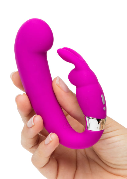 Happy Rabbit G-Spot Clitoral Curve Vibrator PURPLE - 1