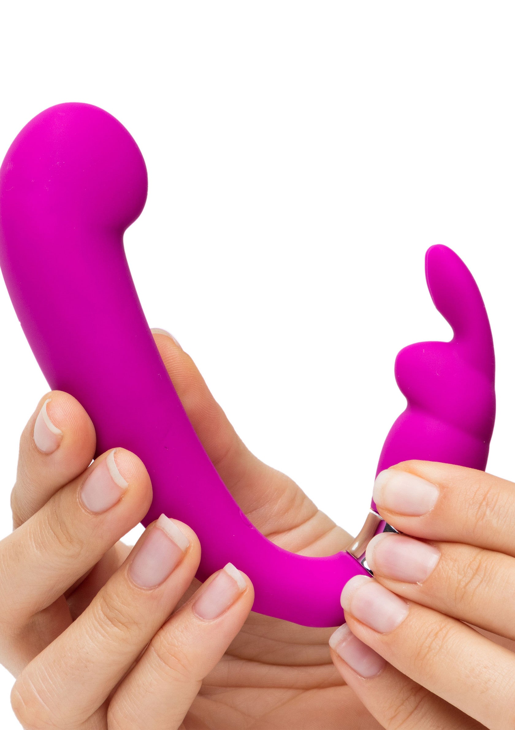 Happy Rabbit G-Spot Clitoral Curve Vibrator PURPLE - 4