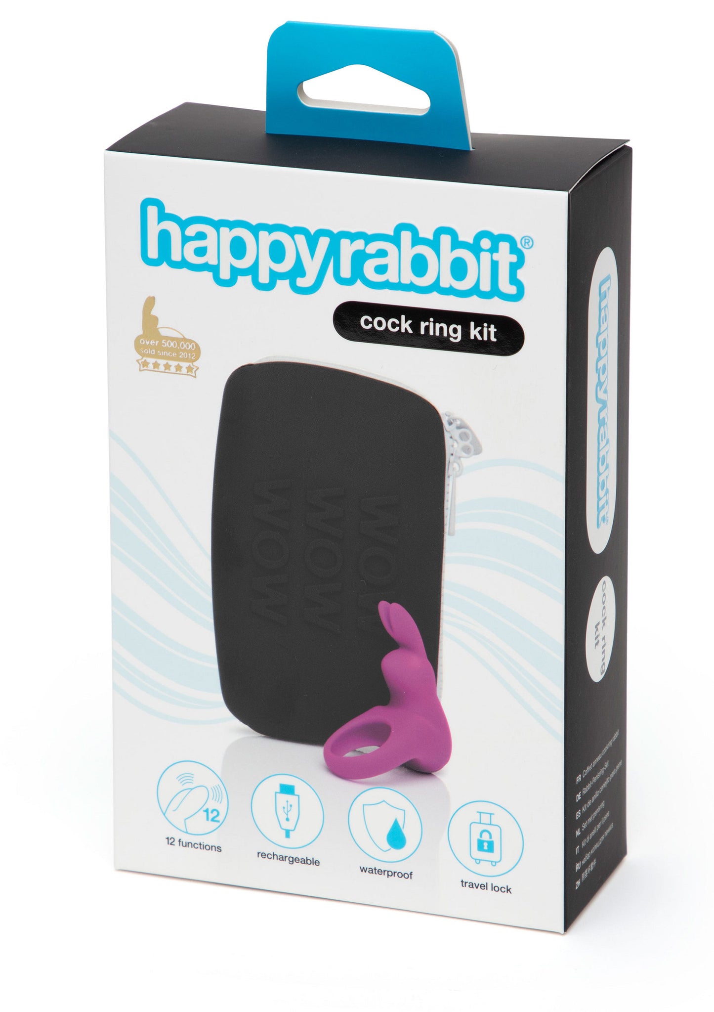 Happy Rabbit Cock Ring Kit (2 Piece) PURPLE - 1