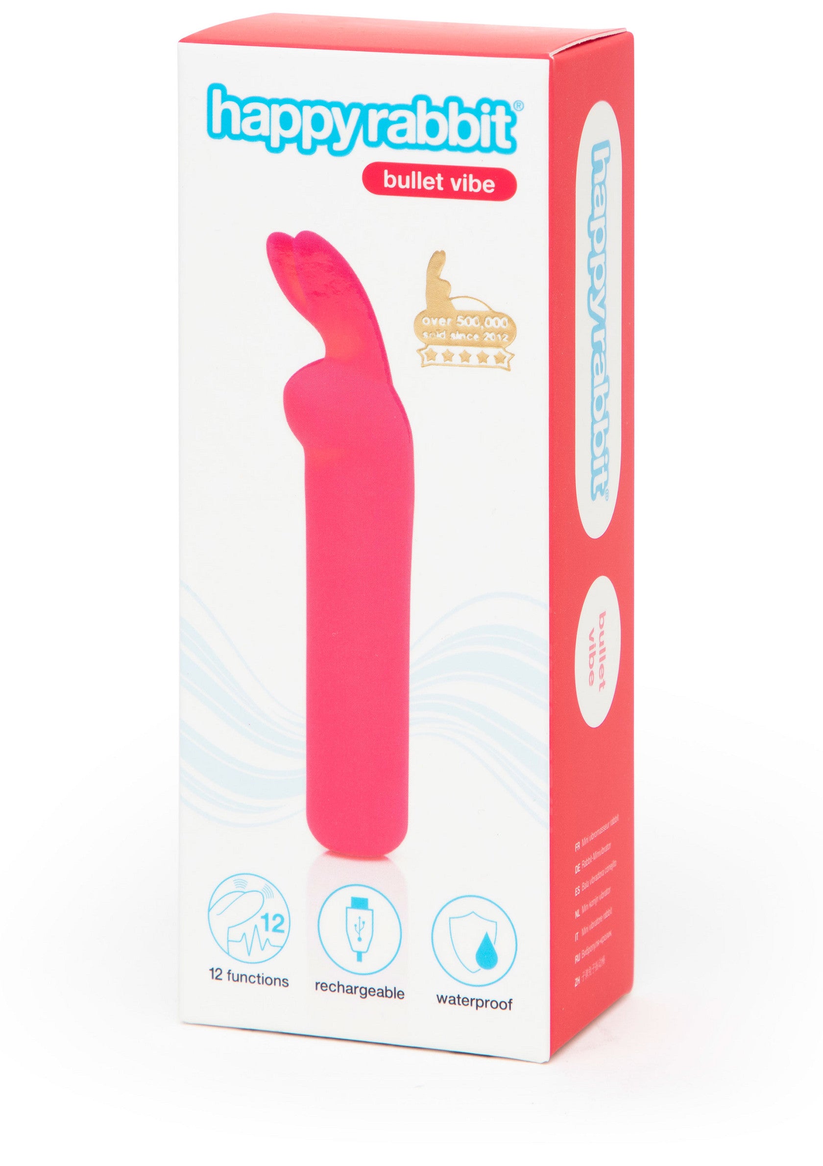 Happy Rabbit Ears Bullet Vibrator PINK - 0