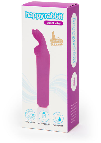 Happy Rabbit Ears Bullet Vibrator PURPLE - 1