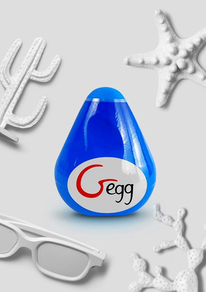Gvibe G-Egg Masturbator BLUE - 1