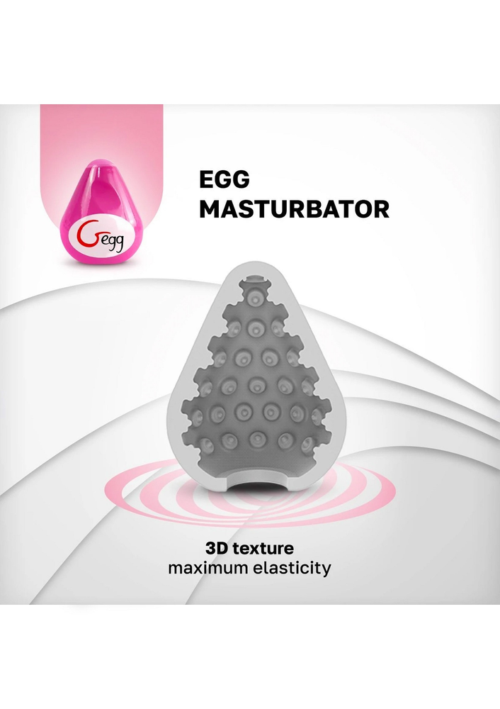 Gvibe G-Egg Masturbator PINK - 3