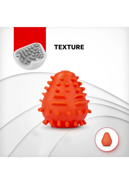 Gvibe G-Egg Masturbator RED - 9