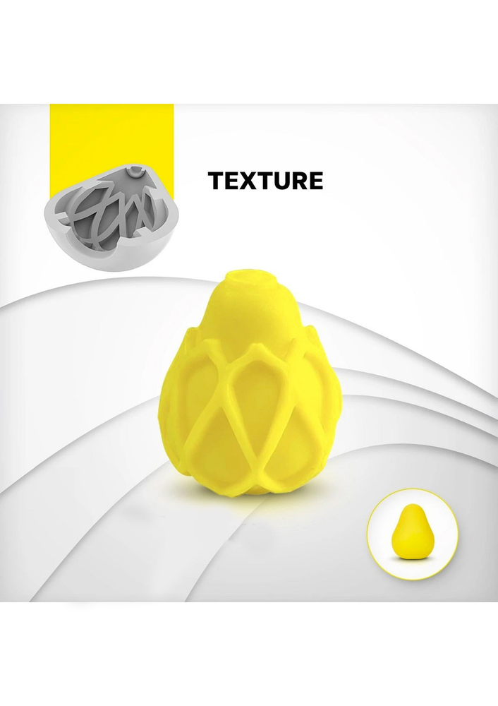 Gvibe G-Egg Masturbator YELLOW - 8