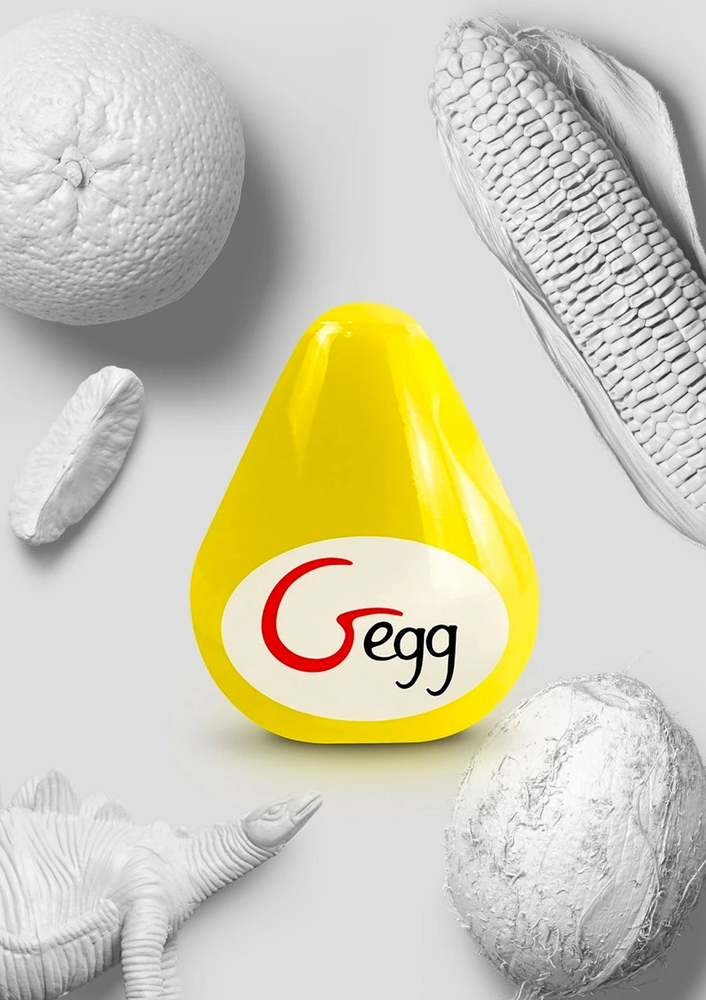 Gvibe G-Egg Masturbator YELLOW - 4