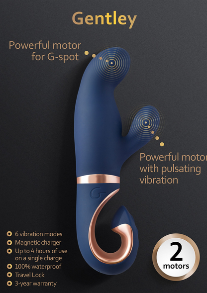 Gvibe Gentley Vibrator BLUE - 5