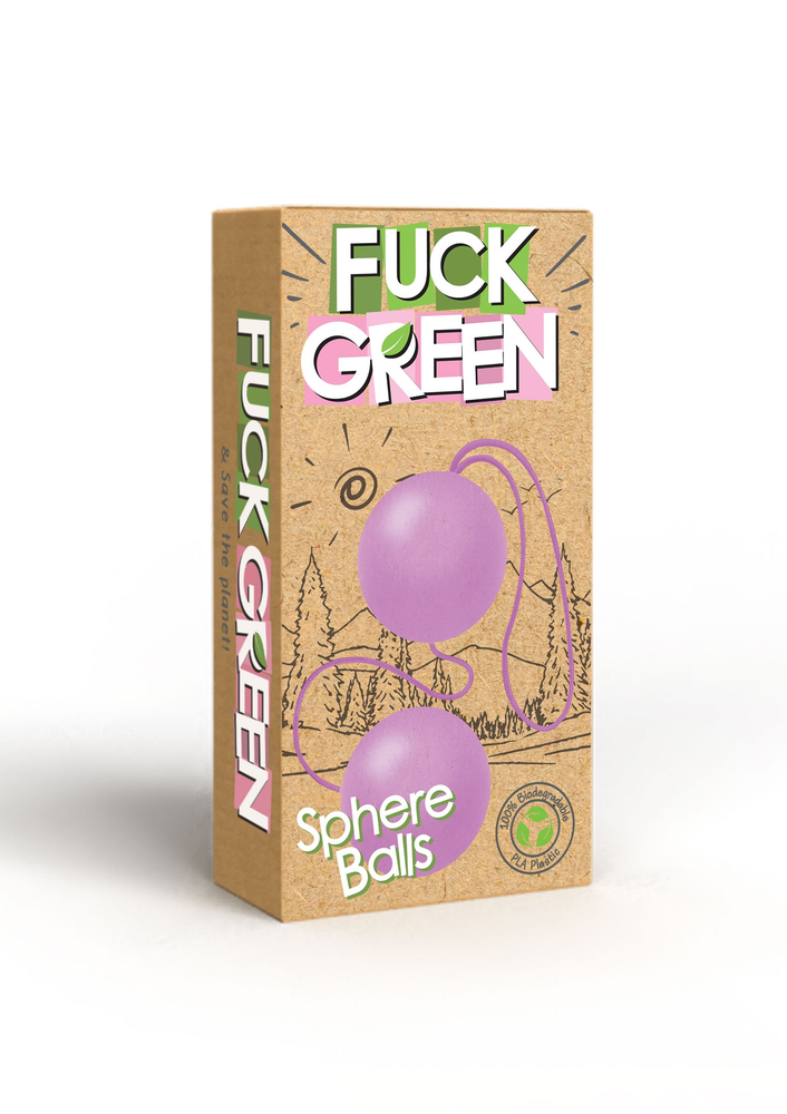 Fuck Green Sphere Balls PINK - 1