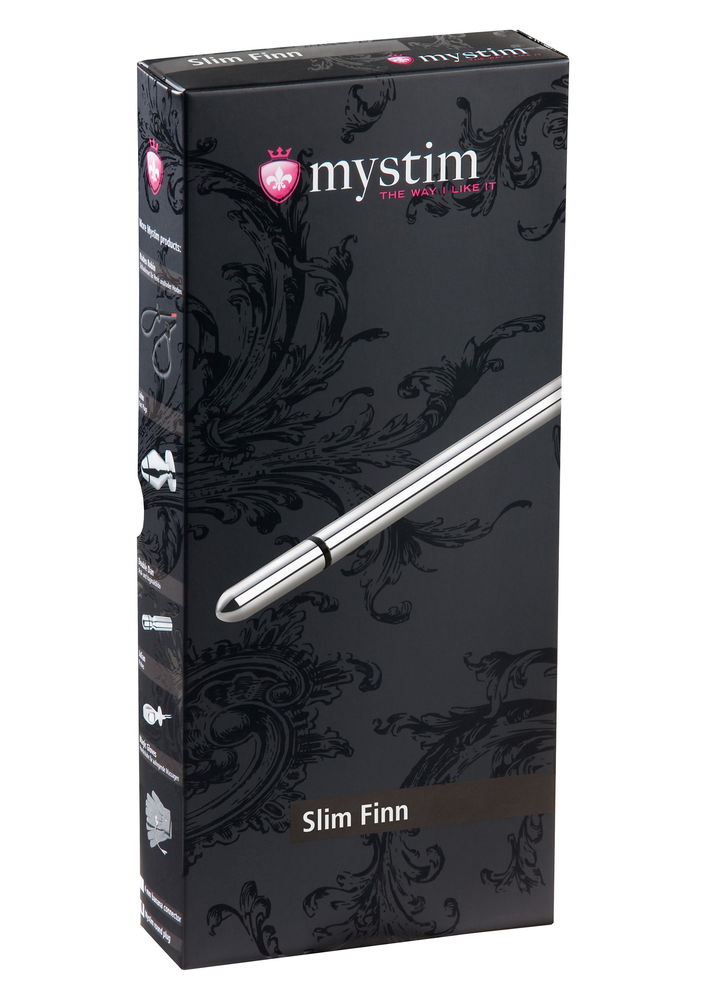 MyStim Slim Finn Urethral Sound METAL - 0