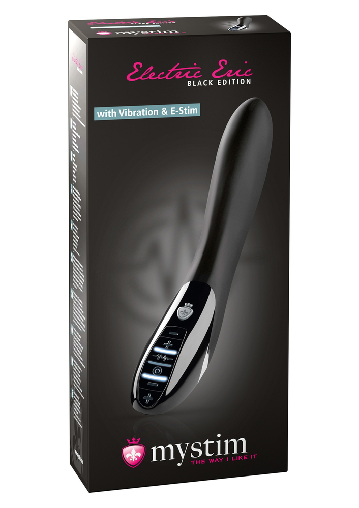 MyStim Electric Eric Estim Vibrator BLACK - 1