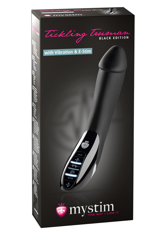 MyStim Tickling Truman Estim Vibe BLACK - 0