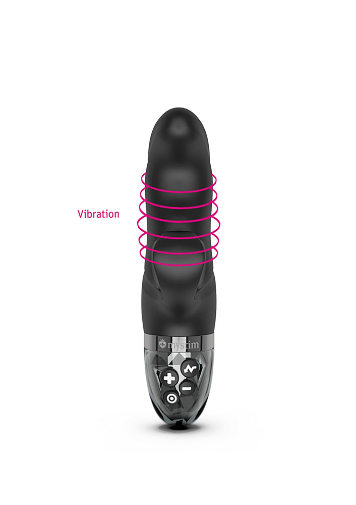 MyStim Hop Hop Bob Estim Vibrator BLACK - 10