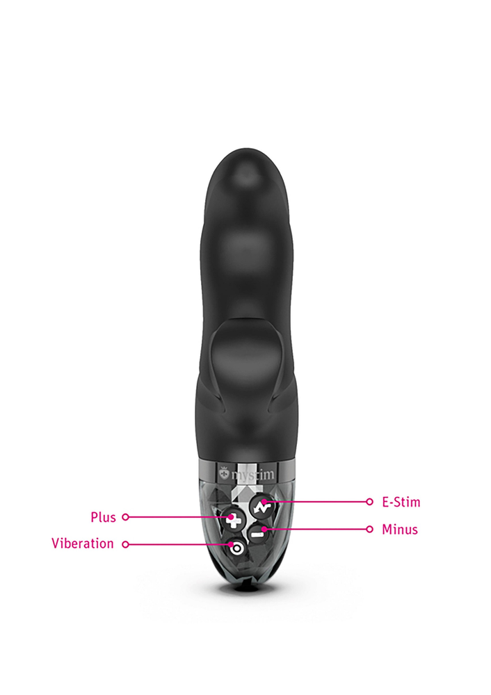 MyStim Hop Hop Bob Estim Vibrator BLACK - 8