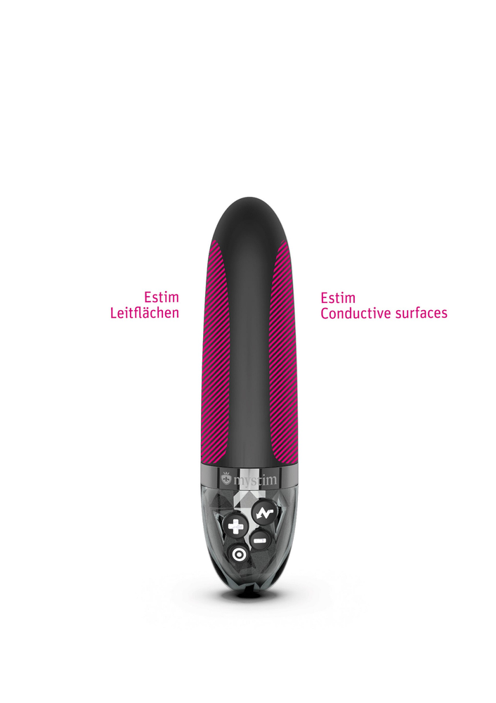 MyStim Sleak Freak Estim Vibrator BLACK - 7