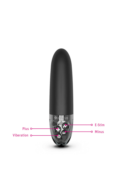 MyStim Sleak Freak Estim Vibrator BLACK - 4