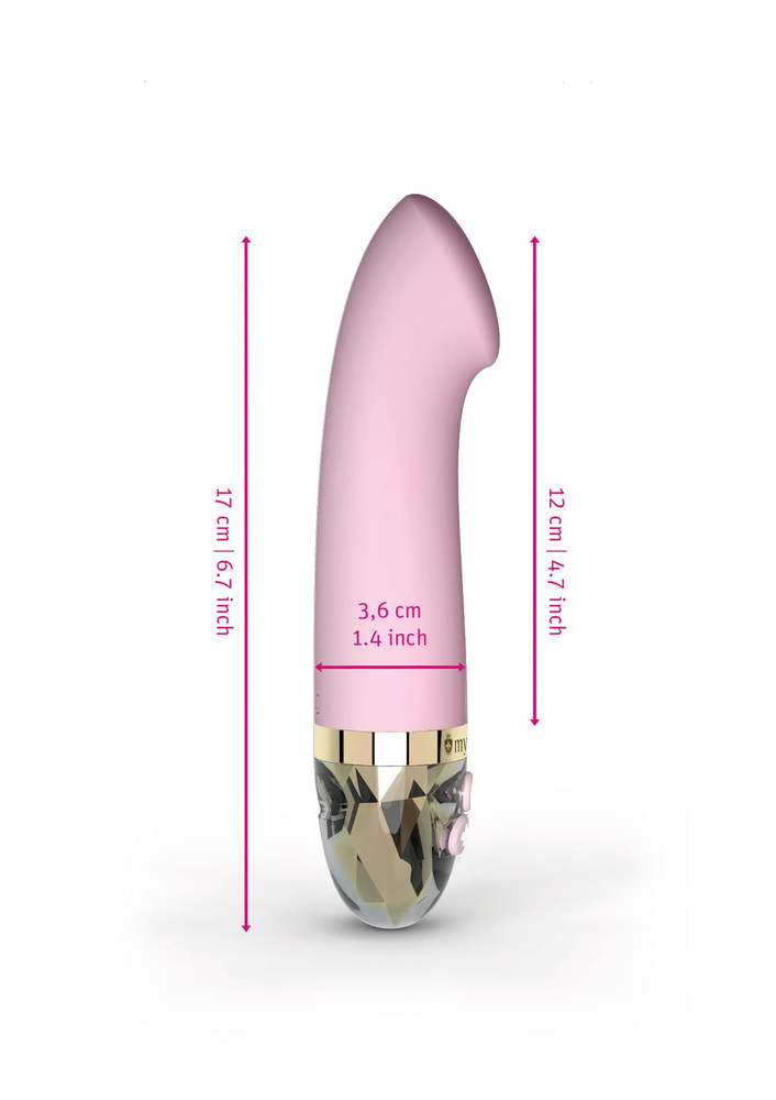 MyStim Right on Ron Vibrator PINK - 8