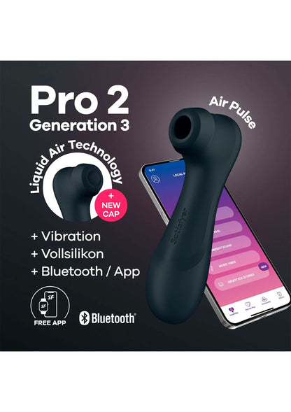 Satisfyer Pro 2 Generation 3 +Vibraring +App GREY - 8