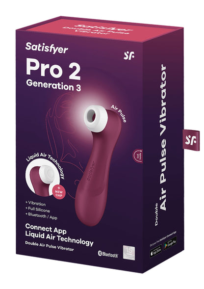 Satisfyer Pro 2 Generation 3 +Vibraring +App RED - 4