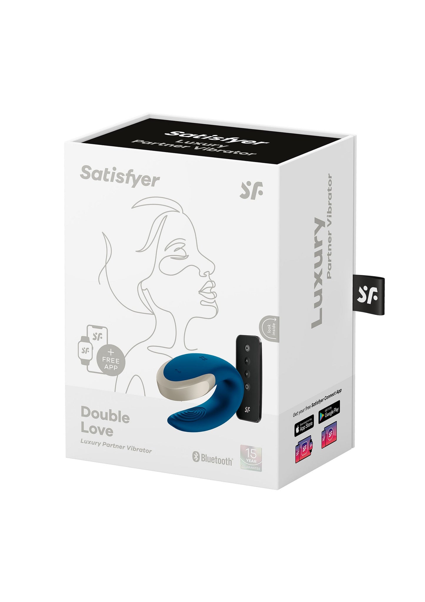 Satisfyer Double Love Bluetooth + App BLUE - 6