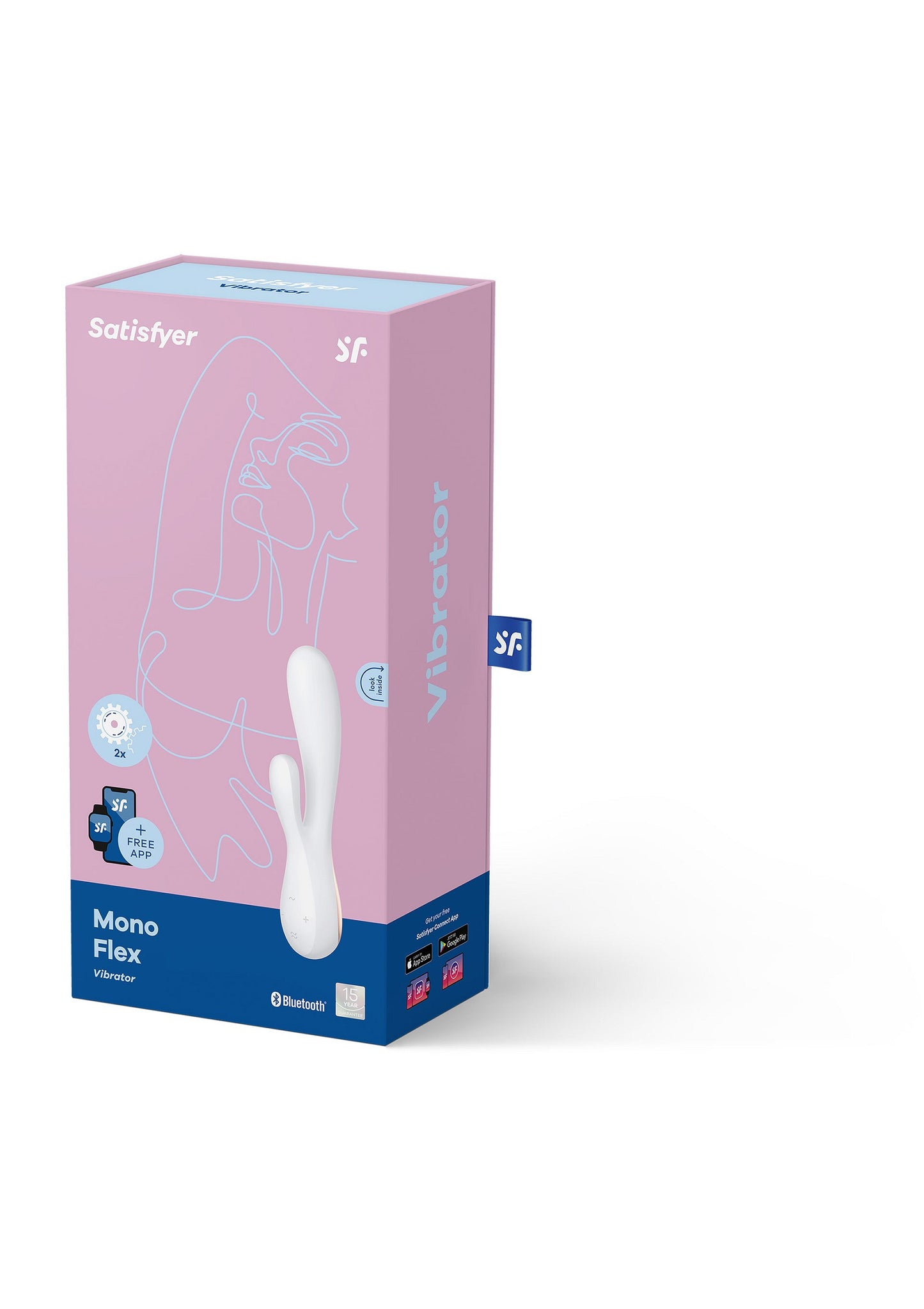 Satisfyer Mono Flex Bluetooth + App PURPLE - 0