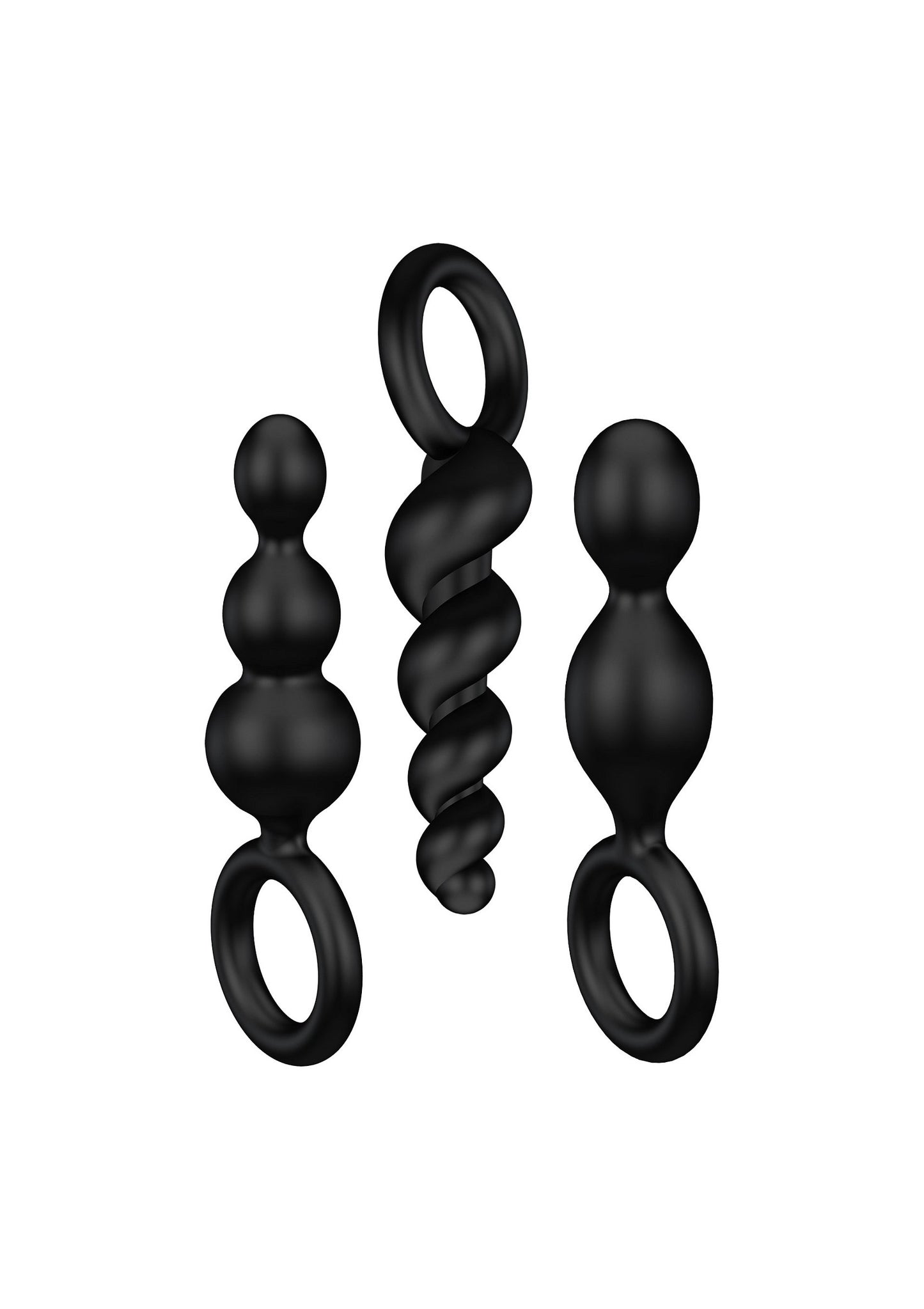 Satisfyer Booty Call 3pcs BLACK - 1